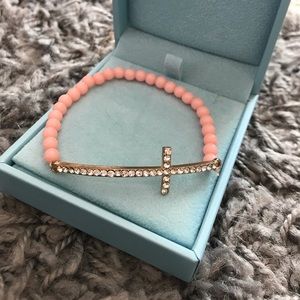 Stackable cross bracelets